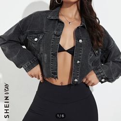 Crop Denim Jacket 