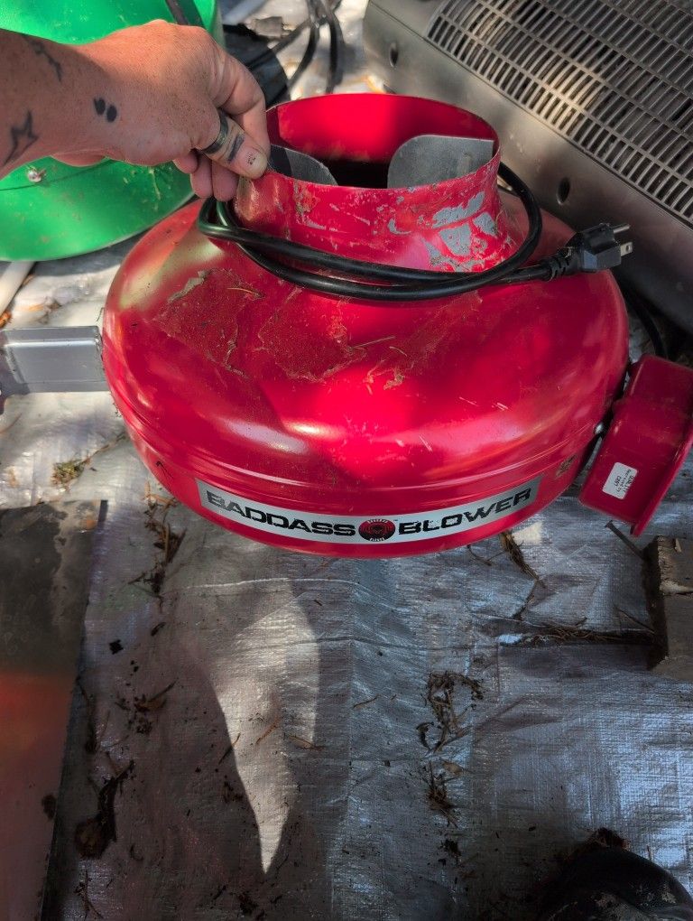 Badass Blower And 2 Hydro Farm Horticultural Products Blowers