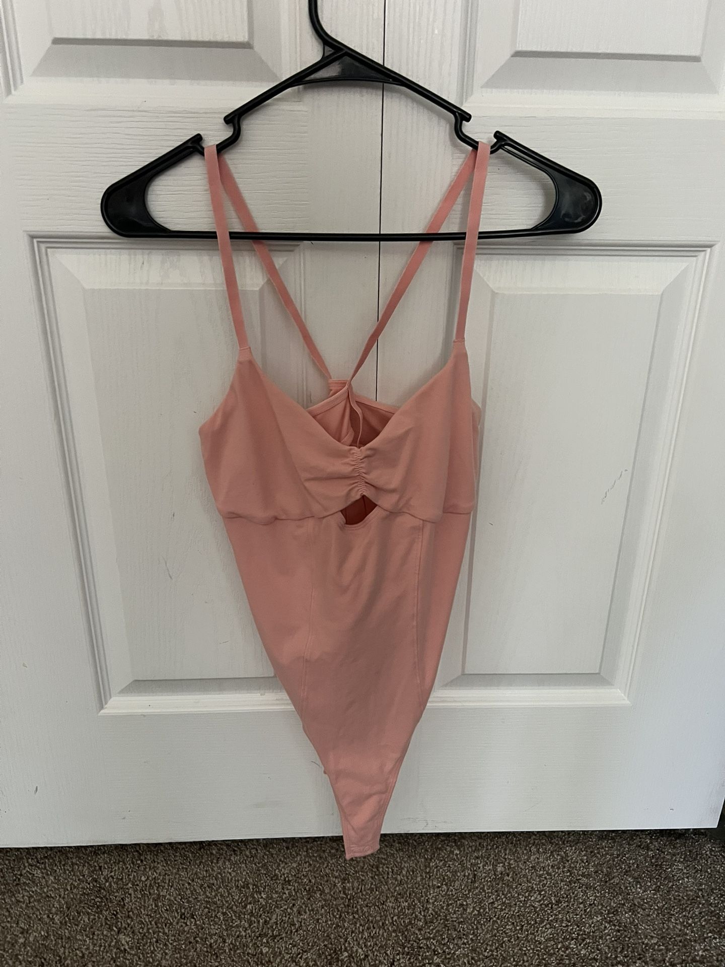 Closie Pink Tank top Bodysuit