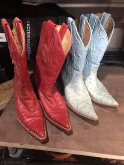 Cowgirl Boots Size 6 $ 100 Each