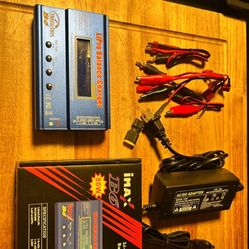 iMAX B6 LiPo Balance Charger + 3S 2000mAh Battery + Cables (Bundle)
