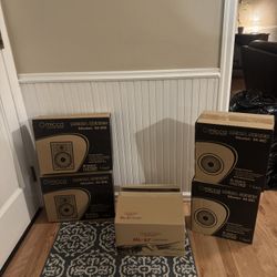 Brand New Speakers  - In-wall / In-ceiling Surround Sound