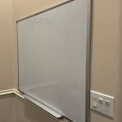 Large Magnetic White Board 48” X 36”
