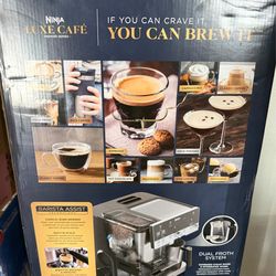 Ninja - Luxe Café Premier Series 3-in-1 Espresso, Coffee, and Cold Brew Machine