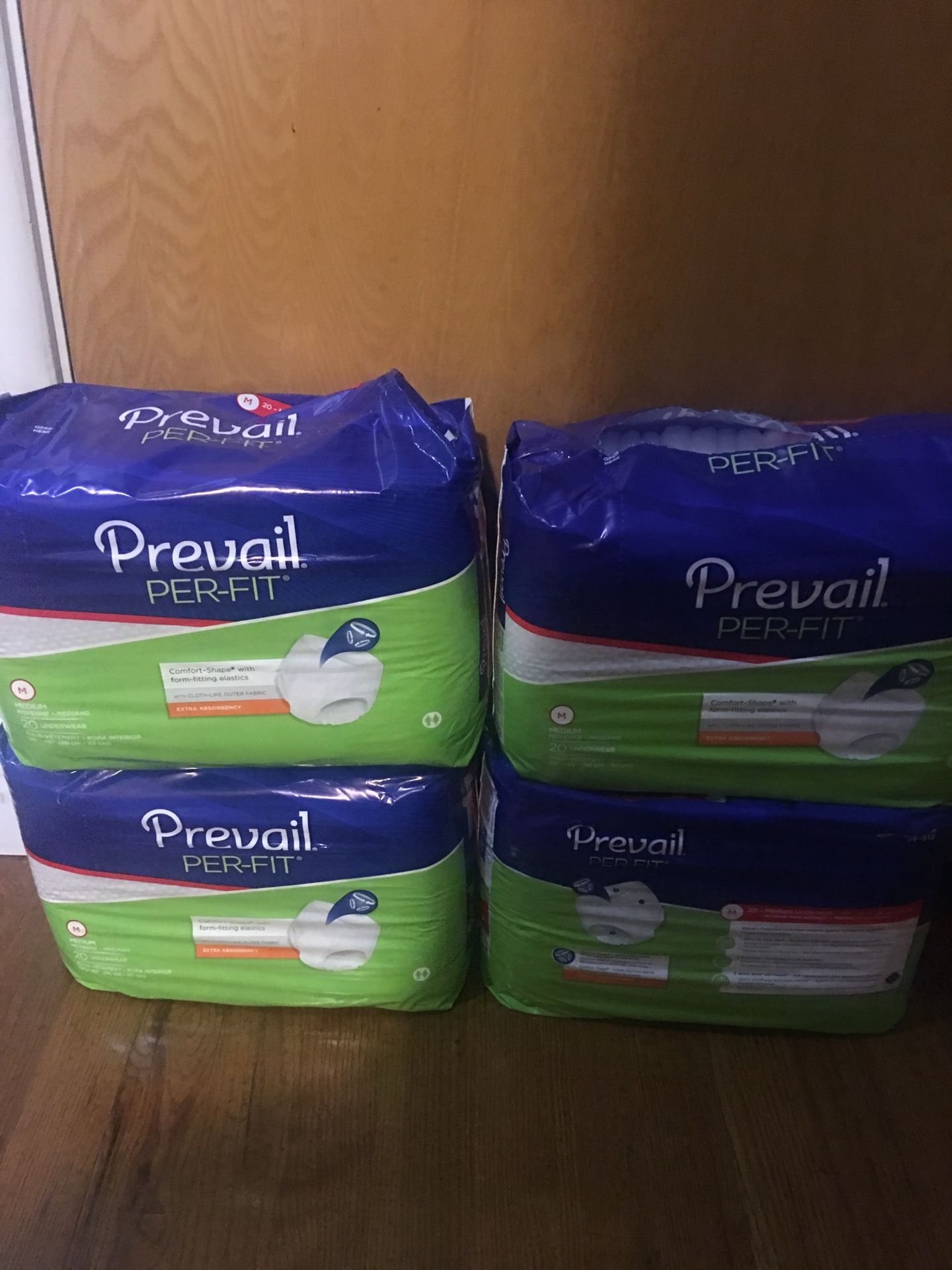 Prevail Womans Diapers 4 pack