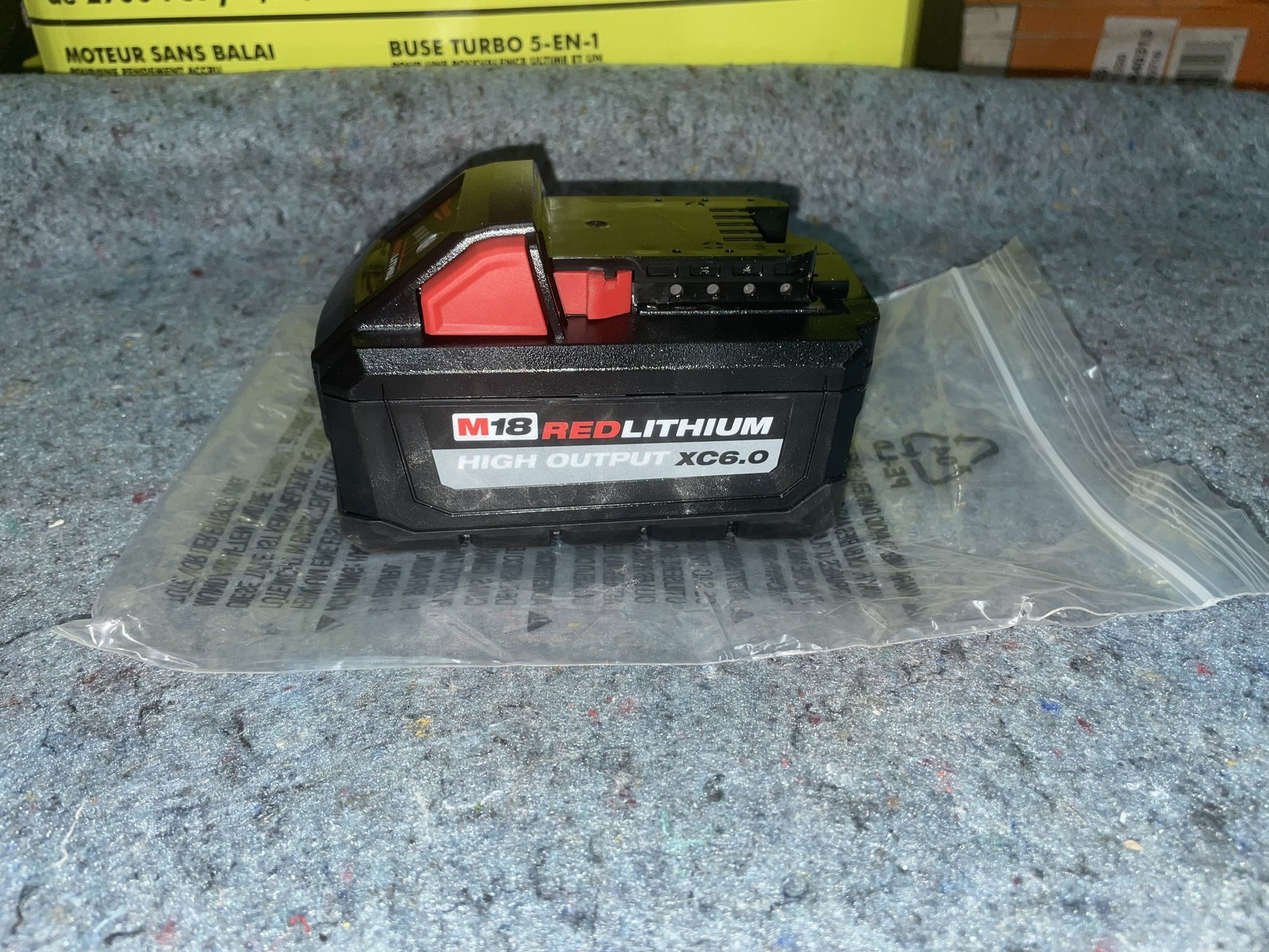 Milwaukee M18 18-Volt Lithium-Ion High Output Battery Pack 6.0Ah