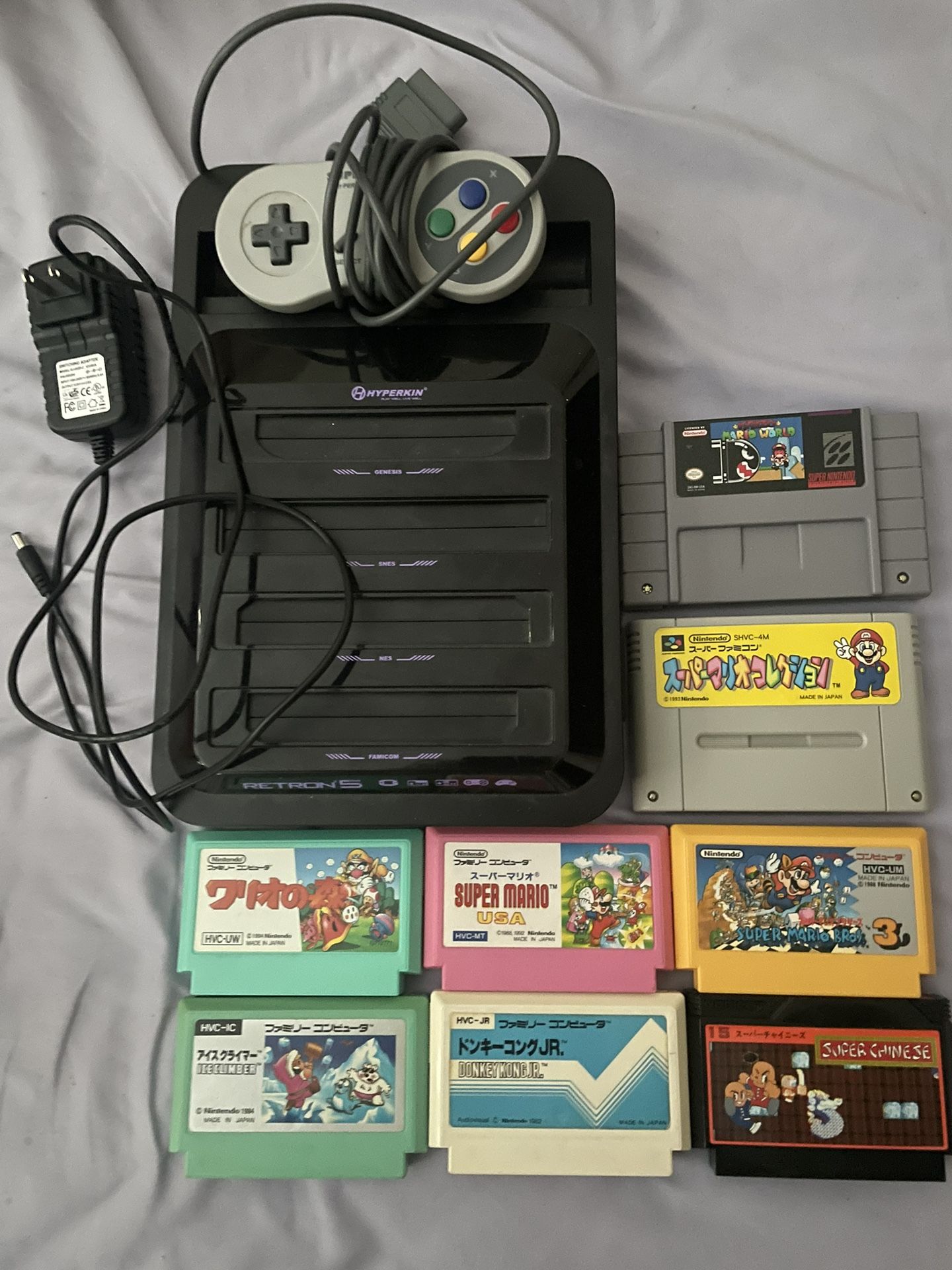 Retron5 Console Emulator Plays Famicom/Nes/super Famicom/snes/genesis/gba Gbc Gb