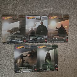 Hot Wheels  star wars mandolorian set.