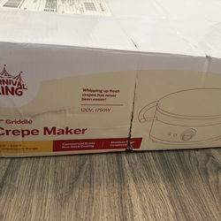 Crepe maker