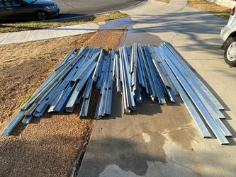 Free metal studs for dry wall, framing