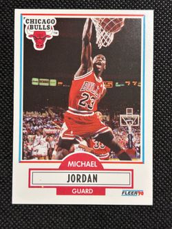 1990-91 Fleer Michael Jordan #26 Bulls