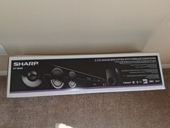 SHARP Soundbar And Sub Woofer