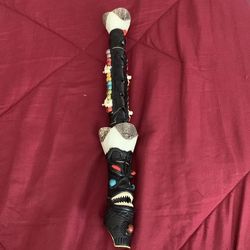 Vintage tribal made recorder