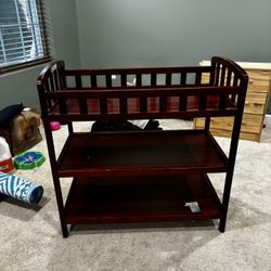 Kids diaper changing station