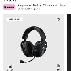 Logitech gaming headsets