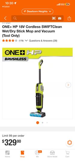 Ryobi WET/DRY VACUUM MOP