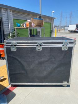 Large Road Case with Wheels  FREE