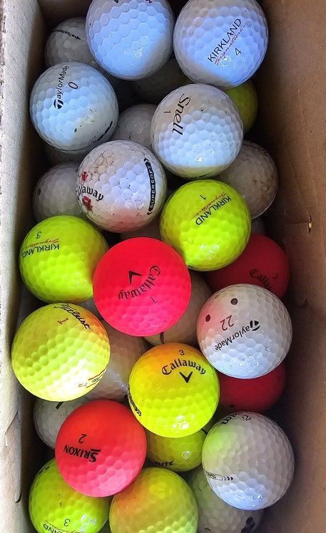 100 Assorted Golf Balls