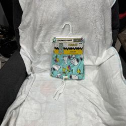 Peanuts Snoopy and Woodstock Adult Pajama Pants (NEW)