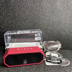 New Open Box Altec Lansing The Jacket H20 4 Waterproof Rugged Bluetooth Wireless Portable Speaker 