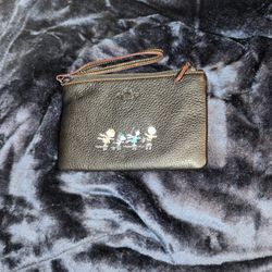 Coach Snoopy Wristlet Vintage 