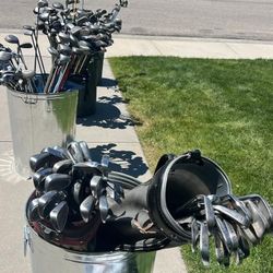 Golf Clubs Irons And Drivers