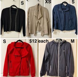 Women’s Jackets Various Sizes
