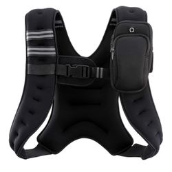 ZELUS Weighted Vest Black 12 Lbs 