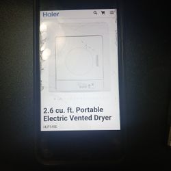 Haier Portable Clothes Dryer