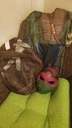 Teenage Mutant Ninja turtle costume.