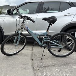 NEXT TIARA PRO Aluminum, Dual suspension Mountain Bike, 24 inch. 