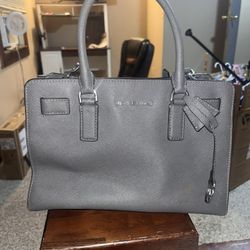 Gray Michael Kors Purse 