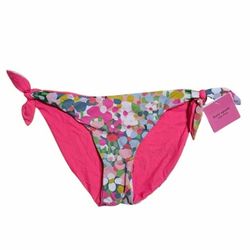KATE SPADE NEW YORK Reversible Side Tie Swim Bikini Bottoms Womens XS