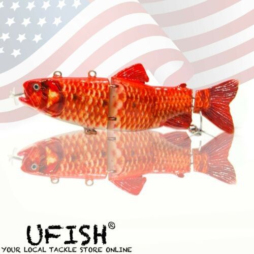 USB Red Bass Self Swimming Fishing Lure Gift For Fisherman Propeller With Charger