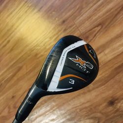 Callaway X2 Hot 3 Hybrid 19* 65g Stiff Graphite Shaft LH
