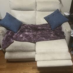 Recliner Sofa with charging Ports