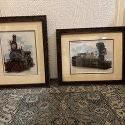Train Prints. 
