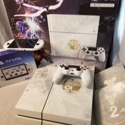 Limited Edition Ps4 Destiny CIB/ Ps Vita 