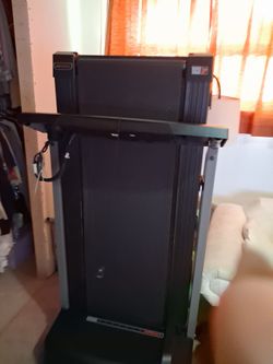 Black Folding Treadmill