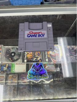 Super Gameboy SNES $45 Gamehogs 11am-7pm