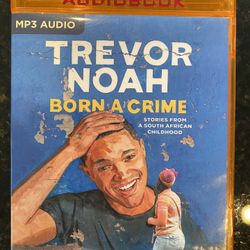 Trevor Noah Born A Crime Audiobook CD