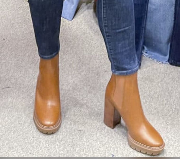 TORY BURCH CARSON LUG SOLE ANKLE BOOT NWOT