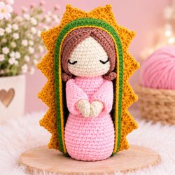Crochet virgen de Guadalupe
