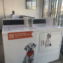 Heavy Duty Commercial Washer With Coin Box- Great Deal! Take It Today Pay Later! Ask Details