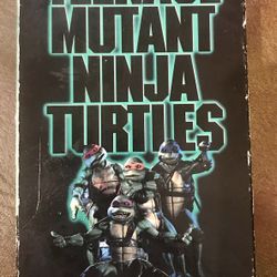 Vintage Teenage Mutant Ninja Turtles VHS 1990