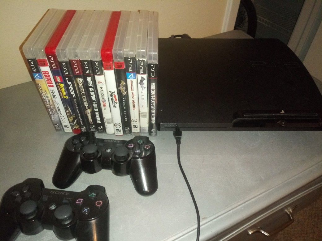 Ps3 with games