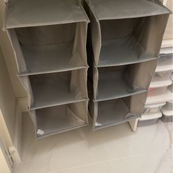 3 Section Hanging Organizers