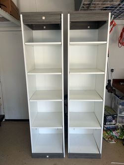 Two book cases