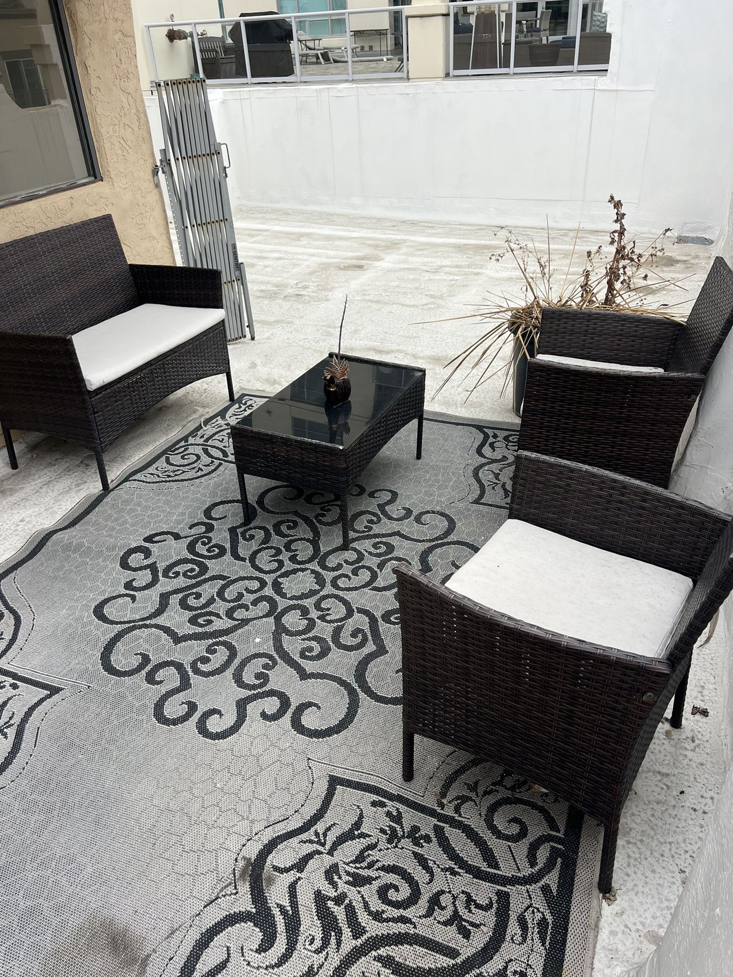 Patio Furniture With Coffee Table