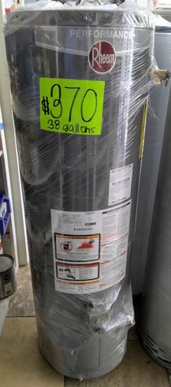 RHEEM 38 GL WATER HEATER 💦